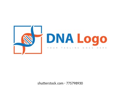 DNA concept logo, icon, symbol, design template