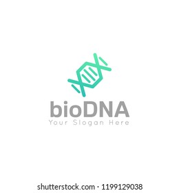 
DNA concept logo template