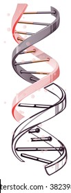 DNA Development Abstract - Illustration