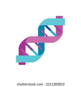 DNA Double Helix emoji vector symbol