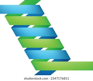 Design der DNA-Doppelhelix-Vorlage für das medizinische Geschäft