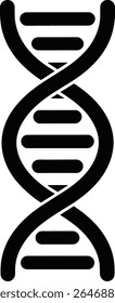 DNA Double Helix Structure Uma representação visual do código genético