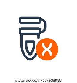 DNA Extraction Process Vector Icon Illustration