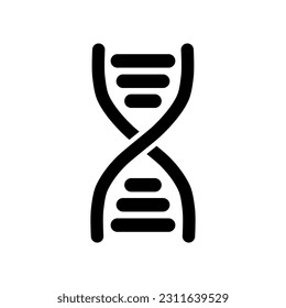DNA flat style vector icon