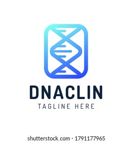 DNA Gen Molecule Logo vector. Engineering Biotechnology icon. Bio chemical company logotype design with using molecule connection icon template