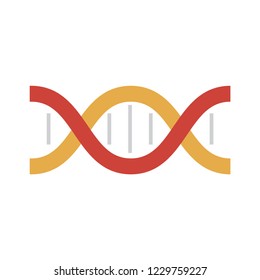 DNA, genetic sign, elements and icons collection