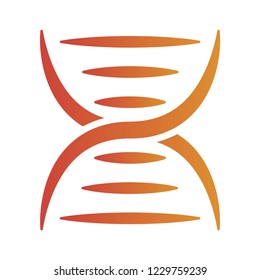 DNA, genetic sign, elements and icons collection