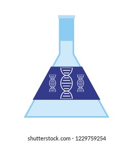 DNA, genetic sign, elements and icons collection