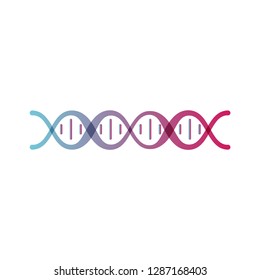 DNA, genetic sign, elements and icons collection