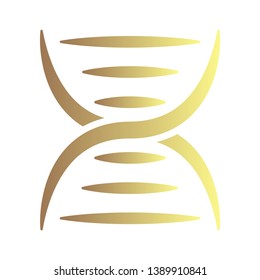 DNA, genetic sign, elements and icons collection