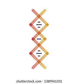 DNA, genetic sign, elements and icons collection