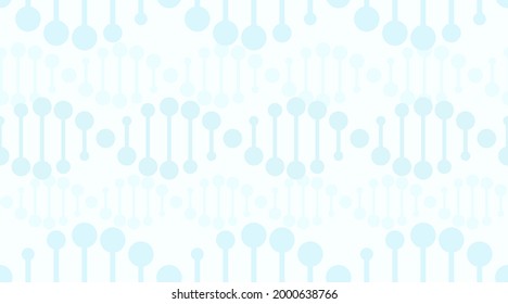 DNA genetics seamless pattern. Blue background. Chromosomal genetic spiral illustration. EPS 10 vector icon - Powered by Shutterstock - Get 15% off with code: PIKWIZARD15