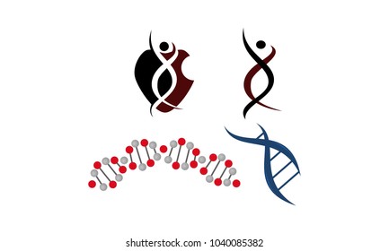 DNA Genetics Template Set