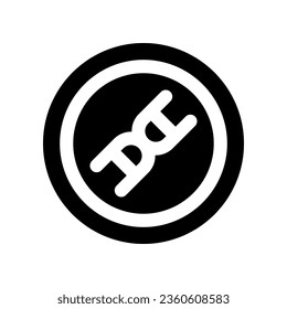 icono de glifo dna. icono vector para tu sitio web, móvil, presentación y diseño de logotipo.
