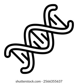 Dna Helix Icon Element For Design