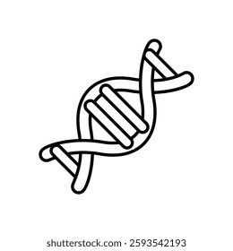 DNA Helix icon vector stock illustration
