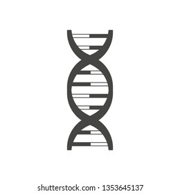 DNA helix logo design.