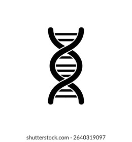DNA Helix Spiral Structure for Genetics and Biology Science
