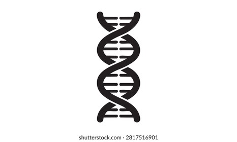 DNA helix structure symbol for medical science research