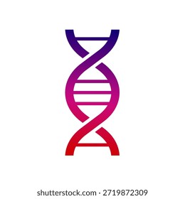 Hélice de ADN - icono de Vector
