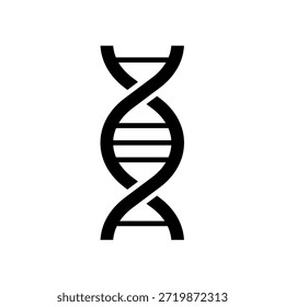 Hélice de ADN - icono de Vector
