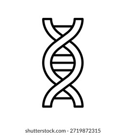 Hélice de ADN - icono de Vector