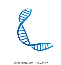 DNA Helix Vector Logo