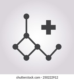 Dna icon. 