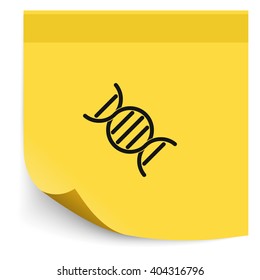 DNA icon.