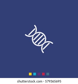 DNA icon.