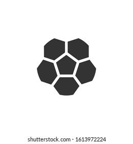 DNA ICON. Atom molecule symbol. Logo design element