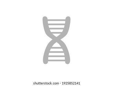 DNA icon. chromosome icon. Structure molecule. Vector illustration.
