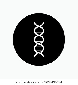 Dna Icon Chromosome Symbol Vector Logo Stock Vector (Royalty Free ...