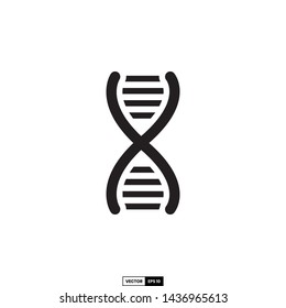 DNA icon, design inspiration vector template for interface 