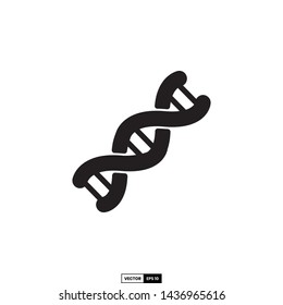 DNA icon, design inspiration vector template for interface  