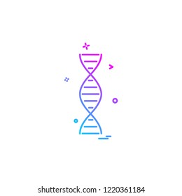 Dna icon design vector