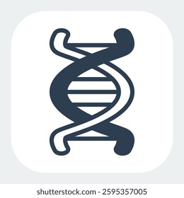 dna icon filled black style
