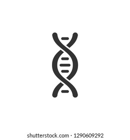 Dna icon graphic design template vector isolated
