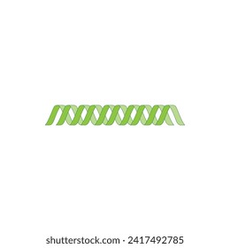 DNA icon isolated on white background. Genetic code. Vector illustration.