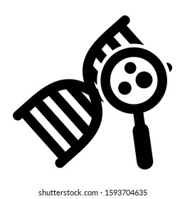 DNA icon isolated sign symbol vector illustration - high quality black style vector icons
