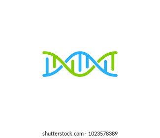 Dna Icon Logo Design Element