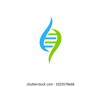 Dna Icon Logo Design Element