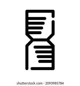 dna icon or logo isolated sign symbol vector illustration - high quality black style vector icons
