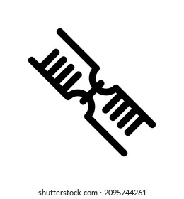 dna icon or logo isolated sign symbol vector illustration - high quality black style vector icons
