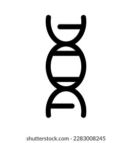 dna icon or logo isolated sign symbol vector illustration - high quality black style vector icons
