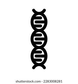 dna icon or logo isolated sign symbol vector illustration - high quality black style vector icons

