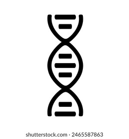 DNA icon. Medicine and health care sign. Vector illustration.