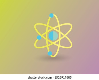 Dna icon. Dna medicine vector icon for web design isolated on colorful background