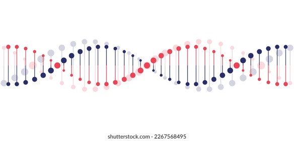 Dna icon on white background