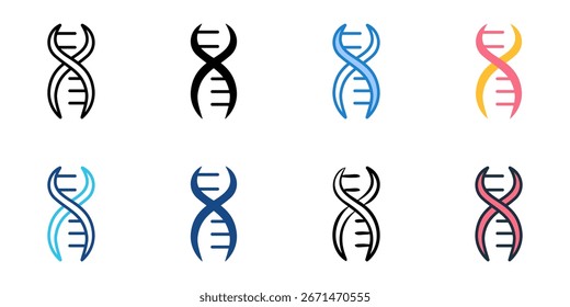 Ícone do DNA define várias coleções de estilos 
